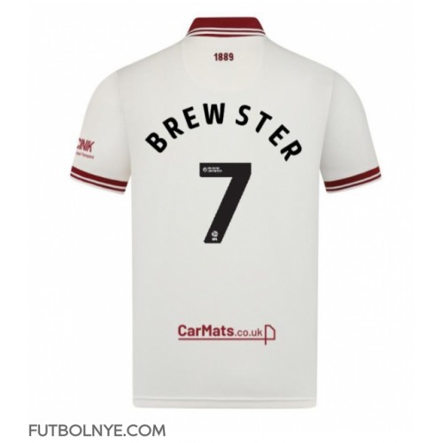 Camiseta Sheffield United Rhian Brewster #7 Tercera Equipación 2024-25 manga corta